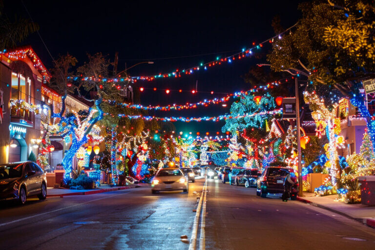 San Diego Real Estate | Point Loma | Best Christmas Lights Displays